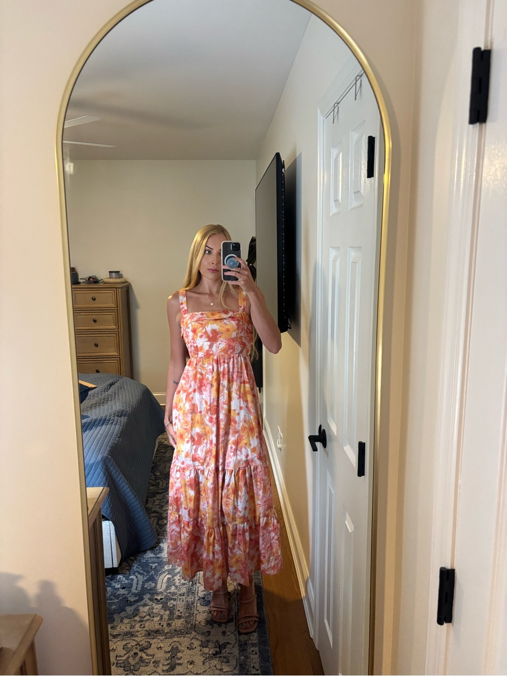 Hello Molly Indi Luxe heated sun maxi dress size small - Picture 11 of 16